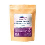 PRISTINE SAKURA BLOSSOM HAND WASH SACHETS (DISPENSER REFILL)