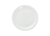 GREAT WHITE NARROW RIM PLATE 8.5inch 22CM