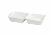 DPS CERAMIC BURGER BOX 32X15.5X4CM/12.5X6.125X1.5inch