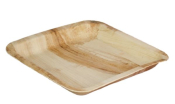 SQUARE PALMLEAF PLATE 24CM