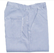 BRIGADE TROUSER BLUE CHECK EXTRA SMALL