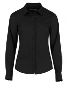 LADIES BLACK LONG SLEEVE SHIRT SIZE 8 EXTRA SMALL