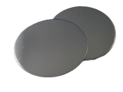 SILVER ROUND CAKE BOARD 10inch
