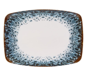 REEF RECT PLATE 32CM PORLAND ENIGMA 12 1/2inch