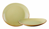 RUSTICO BISTRO OVAL PLATES 29.5X26CM/11.5X10.25inch  X12