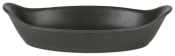 RUSTICO CARBON OVAL EARED DISH 22CM/9.25inch  X12  C31201