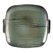 RUSTICO DPS VINTAGE SQUARE DISH WITH HANDLES 16X14CM X6