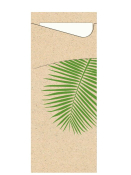 SACCHETTO TISSUE LEAF 190X85mm WHITE NAPKIN