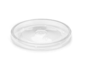 16OZ CLEAR PP LID FOR KRAFT SOUP POT. MICROWAVABLE