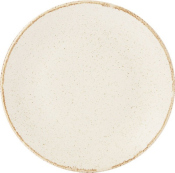 DPS PORCELITE SEASONS OATMEAL COUPE PLATE 11inch