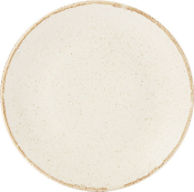 DPS PORCELITE SEASONS OATMEAL COUPE PLATE 7inch