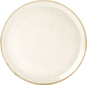 DPS PORCELITE SEASONS OATMEAL PIZZA PLATE 12.6inch