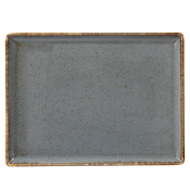 SEASONS RECTANGULAR PLATTER 350X260MM STORM