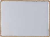 DPS PORCELITE SEASONS STONE RECTANGULAR PLATTER 13.8X9.8inch