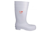 WHITE FOOD SAFETY WELLINGTON BOOTS SIZE 10 EU44
