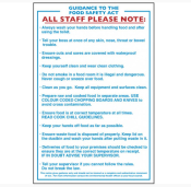 GUIDANCE TO THE FOOD SAFETY ACT SIGN S/A 300X200MM