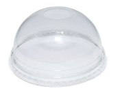 CLEAR DOMED LID WITH HOLE FITS CLEAR CUPS X1000 A10053