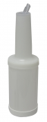 SAVE OR SERVE CONTAINER WITH SPOUT ORANGE