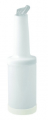SAVE OR SERVE CONTAINER WITH SPOUT WHITE