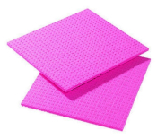 SPONGE CELLULOSE CLOTH RED