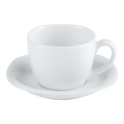 DPS PORCELITE SQUARED TEA CUP 8OZ