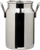 STAINLESS STEEL MINI MILK CHURN 5OZ CB0028 x6