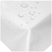 SWANSILK TABLECOVER 90CM WHITE SLKSCPL-W