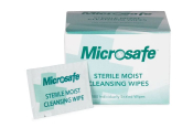 SALINE STERILE CLEANSING WIPES