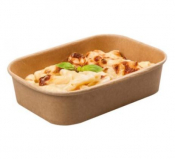 STAGIONE KRAFT PP LINED TRAY 500ML
