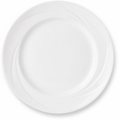 STEELITE ALUMINA VITRIFIED WHITE ALVO VENITIA PLATE 9inch