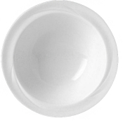 STEELITE ALUMINA VITRIFIED WHITE ALVO VENITIA FRUIT BOWL 5.3inch