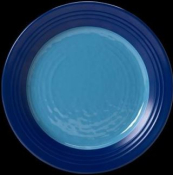 STEELITE FREEDOM BLUE MELAMINE PLATE 9inch/20CM X6  68A534EL668