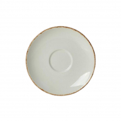 STEELITE BROWN DAPPLE SAUCER S13018 15.25CM 6inch  X36