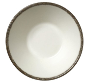 STEELITE ALUMINA VITRIFIED CHARCOAL DAPPLE BOWL 5.5inch