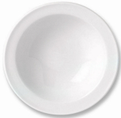 FRUIT STONE RIM 16.5CM 6 1/2inch SIMPLICITY (WHITE) 11010130