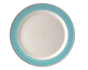 PLATE 25.5CM 10 SLIMLINE RIO BLUE SIMPLICITY 15310210