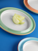 SOUP PLATE 21.5CM 8 1/2 SLIM RIO YELLOW SIMPLICITY 15300215