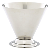 GENWARE STAINLESS STEEL CONICAL SUNDAE 9.5OZ/270ML
