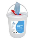 SURESAN DISINFECTANT 20X23CM ANTIVIRAL WIPE BUCKET X500