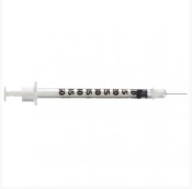0.5ML MICROFINE INSULIN X10 SYRINGE 29G WITH FIXED NEEDLE