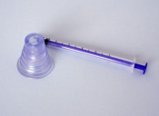 ORAL SYRINGE 1ML PURPLE DP18352