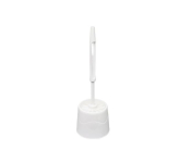 CLEANWORKS PLASTIC TOILET BRUSH & HOLDER
