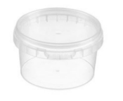 240ML ROUND TAMPER EVIDENT CONTAINERS AND LIDS