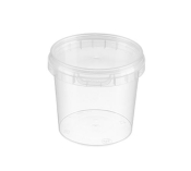 TAMPER EVIDENT ROUND TUB & LID 365MM PP X415 440131