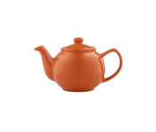 PRICE&KENSINGTON BRIGHTS BURNT ORANGE 2 CUP TEA POT X 3