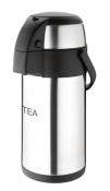 OLYMPIA PUMP ACTION AIRPOT ETCHED TEA 3LTR