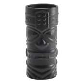GENWARE BLACK CAST IRON EFFECT TIKI MUG 14OZ/400ML