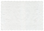EMBOSSED WHITE TRAYPAPER 12X16inch