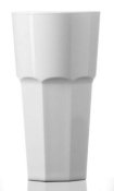 ELITE REMEDY 20OZ TALL WHITE CE POLYCARBONATE X24 202-1WH