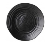 UTOPIA TRIBECA EBONY PLATE 11inch 28CM X6 CT0020-000000-B01006